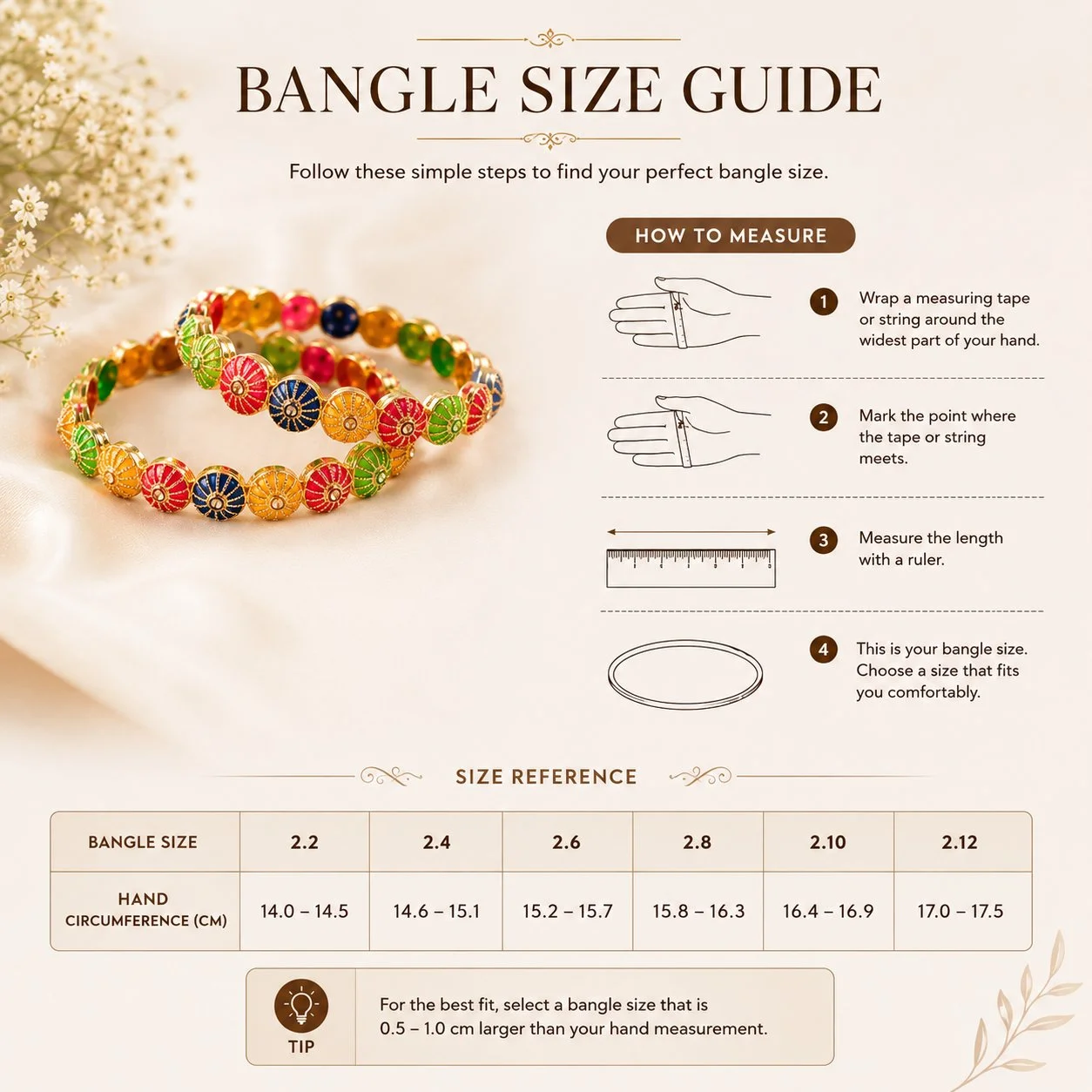 Multicolour Meenakari Gold Plated Bangles Set of 2 for Women | Traditional Festive Wear Bangles